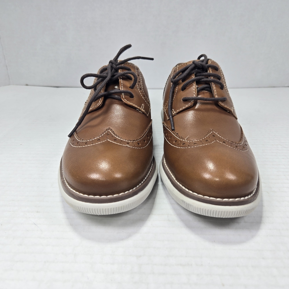 *NEW* Johnston & Murphy Big Kid Holden Wing Tip Dress Shoes Size 2 (Little Boys) - Picture 8 of 12